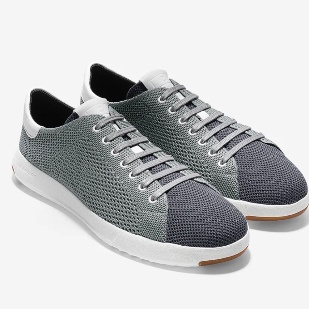 Cole Haan - Men's Grandpro tennis knit mesh‎ Sneakers stitchlite lace up shoes 8